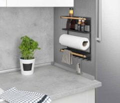 Wenko Multifunkční kuchyňská police MAGNA, úchyt na papírové kuchyňské ručníky