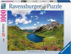 Ravensburger Puzzle Jezero Tappenkarsee, Kleinarl, Rakousko 1000 dílků