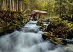 Ravensburger Puzzle Vodopád Gollinger Wasserfall, Rakousko 1000 dílků