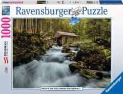 Ravensburger Puzzle Vodopád Gollinger Wasserfall, Rakousko 1000 dílků