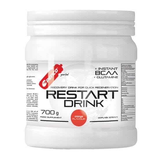 Penco Regenerační nápoj RESTART DRINK 700g Pomeranč