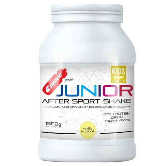 Penco Regenerační nápoj pro juniory JUNIOR AFTER SPORT SHAKE 1500g Vanilka