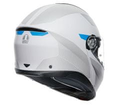 AGV Helma na moto TOURMODULAR MULTI MPLK FREQUENCY LIGHT GREY/BLUE vel. L