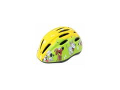 Etape Rebel dětská cyklistická helma žlutá-zelená velikost oblečení S-M