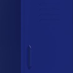 Petromila Úložná skříň námořnická modrá 42,5 x 35 x 101,5 cm ocel