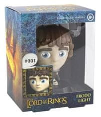 CurePink Plastová dekorativní svítící figurka Lord Of The Rings|Pán prstenů: Frodo (výška 10 cm)