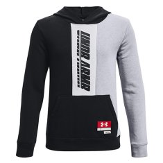 Under Armour Dětská mikina , UA BOYS BASELINE HOODIE-BLK | 1366553-001 | YXS