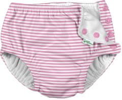 iPlay Green Sprouts Plenkové plavky, PINK STRIPE 6-12M