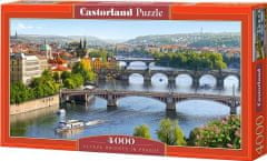 Castorland Puzzle Vltavské mosty 4000 dílků