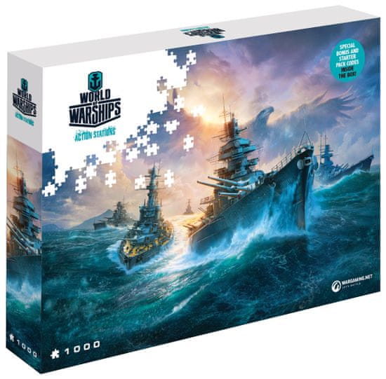 Merlin Publishing World of Warships German Battleships 1000 dílků