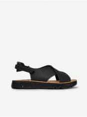 Camper Černé dámské kožené sandály Camper 37