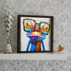 ASIR GROUP ASIR Dekorativní obraz CHAMELEON 33 cm MDF