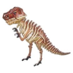 Artspect Dřevěné 3D puzzle - Tyrannosaurus barevný