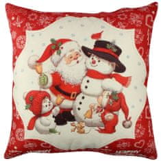 ASIR GROUP ASIR Dekorativní polštář SANTA 43 cm bavlna/polyester