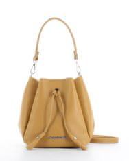 Marina Galanti Malá kabelka bucket bag - horčicová