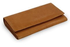 Arwel Světle hnědá dámská kožená psaníčková peněženka Esmel
