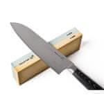G21 Sada nožů Damascus Premium v bambusovém bloku, Box, 5 ks + brusný kámen
