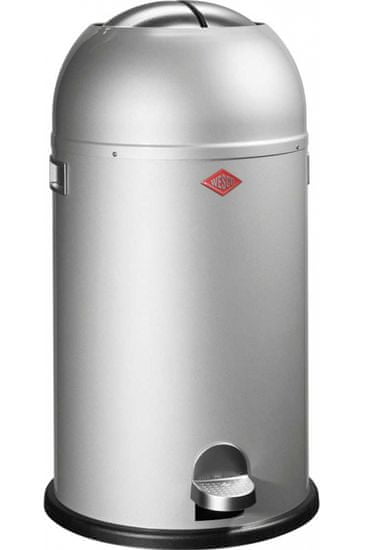 Wesco Odpadkový koš Kickmaster 33 l, stříbrný