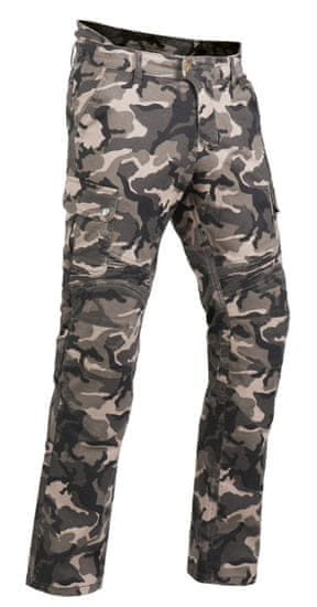 MBW Textilní kapsáčové moto kalhoty MBW CAMO PANTS - 36