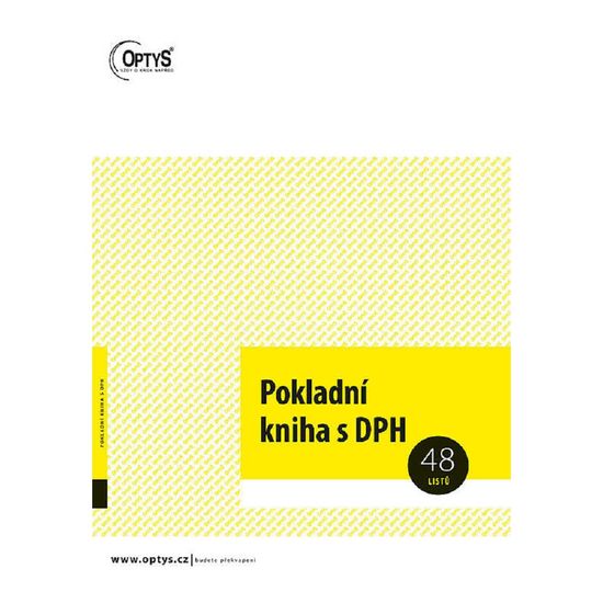 Optys 1011 - Pokladní kniha A4 - 2 balení