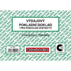 Baloušek ET050 - Výdajový pokladní doklad i pro PÚ A6 - 6 balení