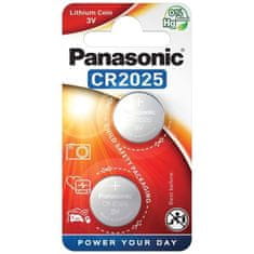 Panasonic Baterie CR2025, DL2025, BR2025, KCR2025, LM2025, 6025, SB-T14, 3V