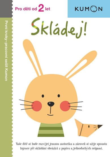 Toshihiko Karakida: Skládej! - Pro děti od 2 let, Pracovní sešit Kumon