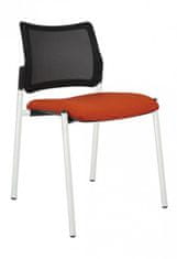Artspect Konferenční židle 2171 C Rocky NET - koženka sv.šedá