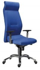 Artspect Kancelářská židle 1800 LEI - Koženka modrá