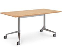 Artspect Obdelníkový stůl Flex-table 3580-828 140x80cm - Šedý kámen