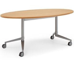 Artspect Elipsový stůl Flex-table 3585-380 180x100cm - Javor přírodní