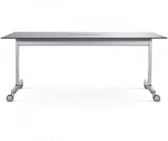 Artspect Obdelníkový stůl N_table - 3994-832 160x80cm - Pastelově šedá