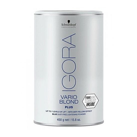 Schwarzkopf Prof. Modrý odbarvovací pudr IG Vario Blond Light Plus (Powder) 450 g