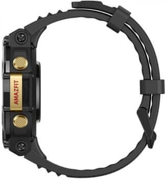 Chytré hodinky Amazfit T-Rex 2, odolné, vojenský štandard, vodotesné, multi šport, športové, GPS, Glonass, Beidou Galileo AMOLED displej HD displej veľký dotykový displej dvojmasmové polohovanie barometrický výškomer chytré hodinky do extrémnych podmienok dlhý výdrž batérie výkonná GPS pokročilá GPS ovládacie tlačidlá vysoká odolnosť odolné hodinky 10ATM, hĺbka až 100 m, dlhá výdrž batérie meranie saturácie kyslíka v krvi aplikácie Zepp OS Android iOS satelitné polohovanie import trasy navigácia monitoring zdravie športové režimy automatické rozpoznanie aktivity prevádzka pri extrémnych teplotách expedičné hodinky MIL-STD-810 odolnosť