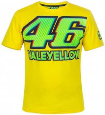 VR46 triko 46 VALEYELLOW žluté S