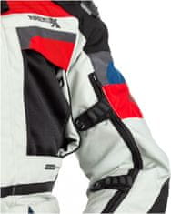 RST bunda ADVENTURE-X CE 2380 dámská černo-modro-červeno-šedá 8/XS