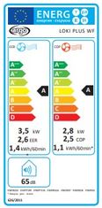 Argo klimatizace 398400020 LOKI PLUS WIFI - 13.000 BTU + HP
