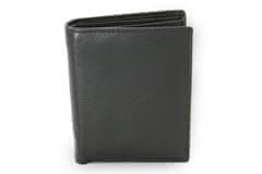 Arwel Černá pánská kožená peněženka Charlie