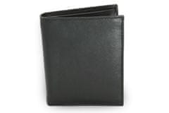 Arwel Černá pánská kožená peněženka Jordan