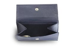 Arwel Modrá kožená mini peněženka Athena