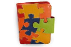 Arwel Motiv puzzle kožená peněženka Kenzie