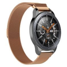 BStrap NEOGO SmartWatch Glam / Glam 2 Milanese řemínek, Rose Gold