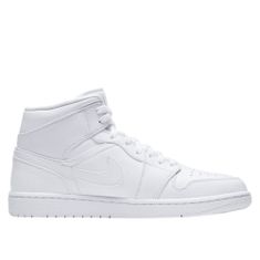 Nike Boty bílé 42.5 EU Air Jordan 1 Mid