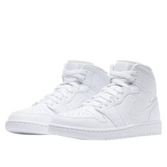 Nike Boty bílé 49.5 EU Air Jordan 1 Mid