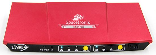 Maticový extender HDMI 3/2 Spacetronik SPH-M32EHQ