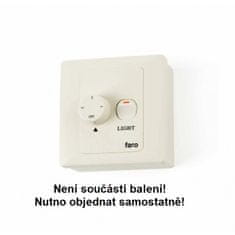 Faro Ventilátor MINI ICARIA s osvětlením BÍLÝ / JAVOR