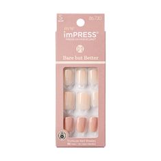 KISS Samolepící nehty imPRESS BBB Nail Simple Pleasure 30 ks