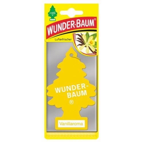Automax WUNDER-BAUM Vanillaroma osvěžovač stromeček [3 ks]