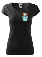 Fenomeno Dámské tričko Školní potřeby Velikost: M, Barva trička: Bílé