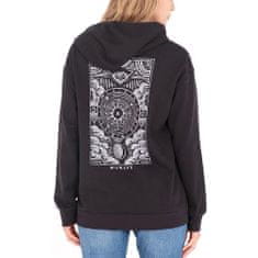 Hurley Dámská mikina , Omen Boyfriend Po Hoodie | 3HJ5060533 | Caviar| M